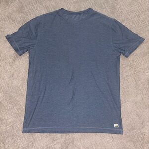 Vuori Men's Blue Strato Tech Tee